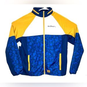 Walt Disney World 50th Anniversary Castle Windbreaker Zip Up Jacket Medium